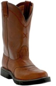 Twisted X® Men's Brown Steel Toe Pull On Work Boots