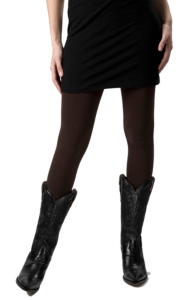 Angie Womens Brown Fleece Lined Leggings