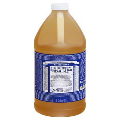 Dr Bronner S In Pure Castile Soap Hemp Peppermint Oz