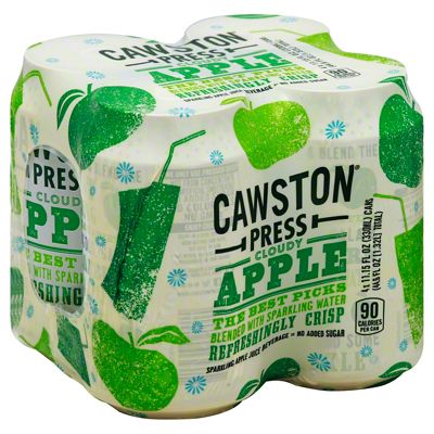 Cawston Press Cloudy Apple 11 Oz Cans 4 Pk Central Market Really