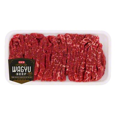 H E B American Style Wagyu Beef For Stir Fry Joe V S Smart Shop Low