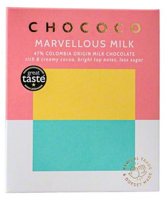 Chococo Single Origin Colombia Marvellous Milk Chocolate Bar G