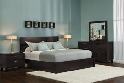 Encore2 Dark Tone Dresser & Mirror