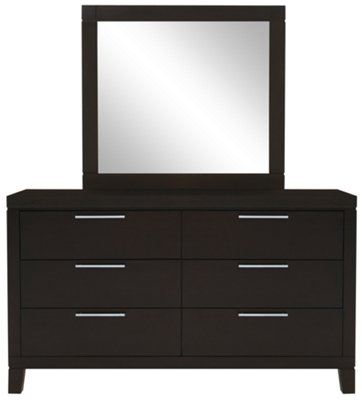 Encore2 Dark Tone Dresser & Mirror