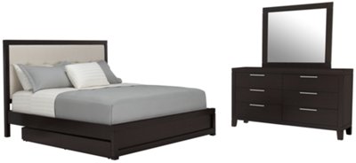 Encore2 Dark Tone Dresser & Mirror