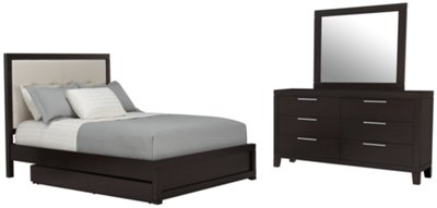 Encore2 Dark Tone Dresser & Mirror