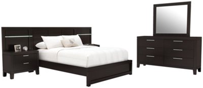 Encore2 Dark Tone Dresser & Mirror
