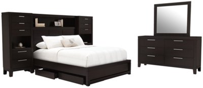 Encore2 Dark Tone Dresser & Mirror
