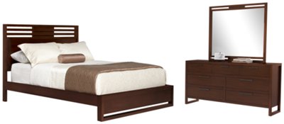 Tahoe2 Mid Tone Platform Bedroom