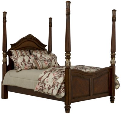 Tradewinds Dark Tone Poster Bed