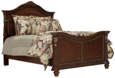 Tradewinds Dark Tone Mansion Bed