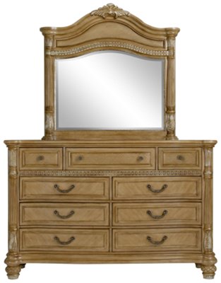 Tradewinds Light Tone Dresser & Mirror