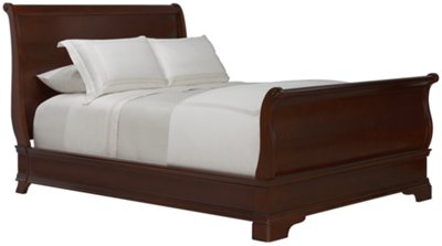 Bella Dark Tone Sleigh Bed