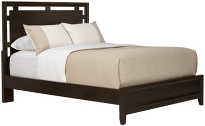 Ridgeway Dark Tone Platform Bed