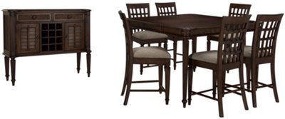 Dark Tone High Dining Room