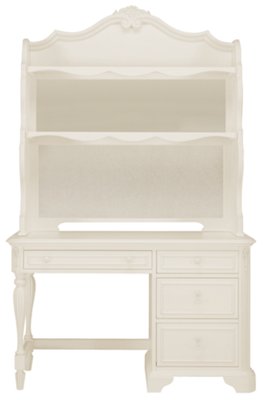 White Desk And Hutch