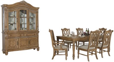 Tradewinds Light Tone China Cabinet