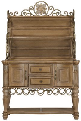 Tradewinds Light Tone Bakers Rack
