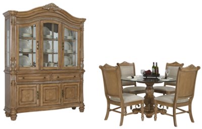 Tradewinds Light Tone China Cabinet