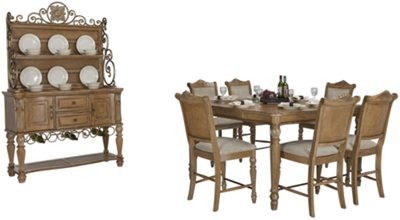 Tradewinds Light Tone Bakers Rack