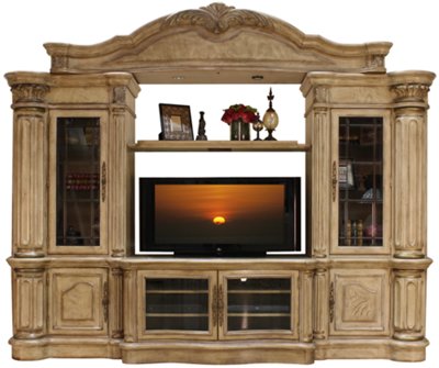 Regal Light Tone Small Entertainment Wall