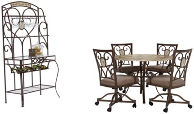 Brookside Metal Bakers Rack