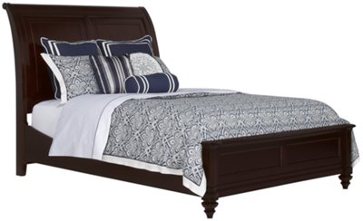 Dark Tone Platform Bed