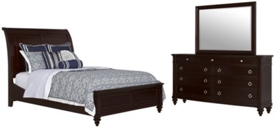 Dark Tone Platform Bedroom
