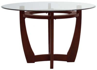 Glass Round Table