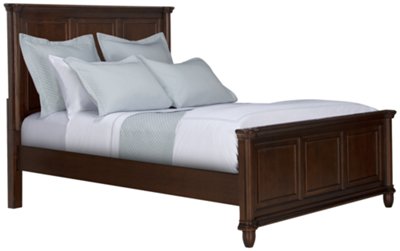 Hannah Mid Tone Panel Bed