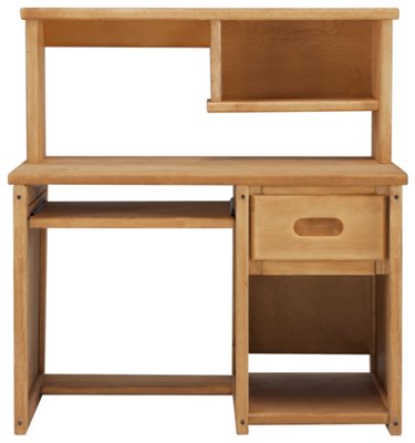 Mid Tone Comp Desk & Hutch
