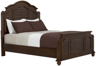 Dark Tone Mansion Bed