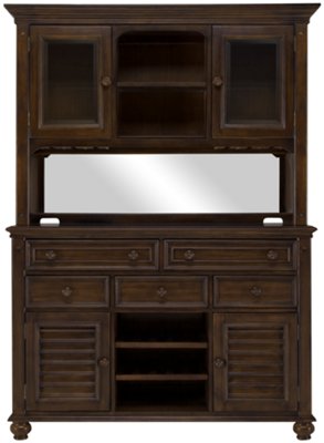 Claire Dark Tone China Cabinet