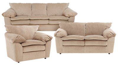 Luci Lt Taupe Microfiber Living Room