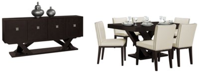 White Rectangular Dining Room