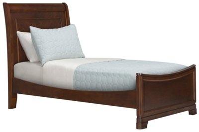 Kaya Mid Tone Sleigh Bed