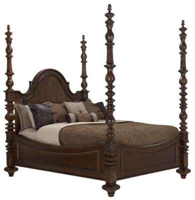 Dark Tone Poster Bed