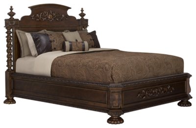 Dark Tone Platform Bed