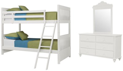 Lauren White Bunkbed Bedroom