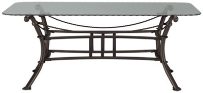 Glass Rectangular Coffee Table