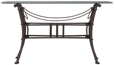 Denali Glass Sofa Table