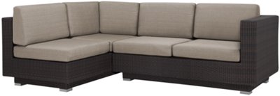 Fina2 Dk Gray Small Two-Arm Sectional
