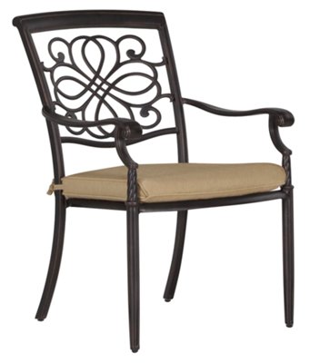 Khaki Arm Chair