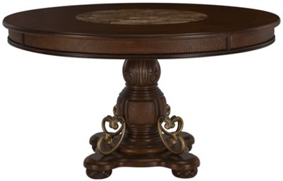 Tradewinds Dark Tone Marble Round Table