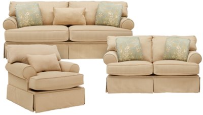 Pam2 Stripe Cotton Living Room