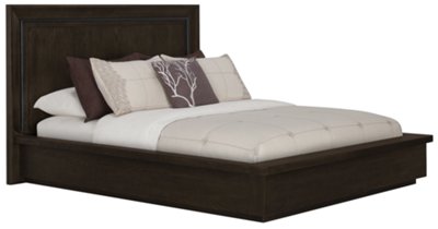 Dark Tone Platform Bed