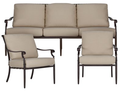 Naples Beige Outdoor Living Room Set