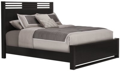 Gianna Dark Tone Panel Bed