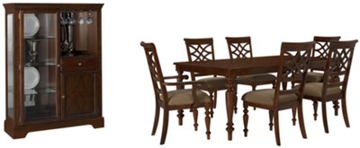 Oxford Mid Tone Rectangular Dining Room