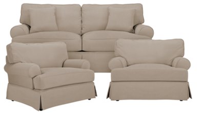 Levi Khaki Cotton Down Living Room